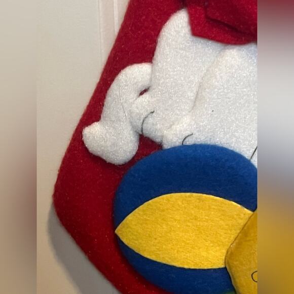 NWOT Puppy stocking with 3D felt - Picture 6 of 6